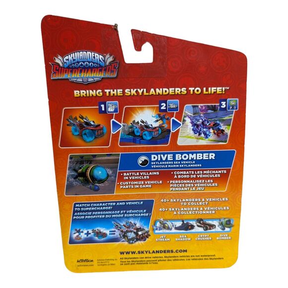 2015 Skylanders SuperCharger Vehicle: Dive Bomber Brand New - Picture 2 of 6